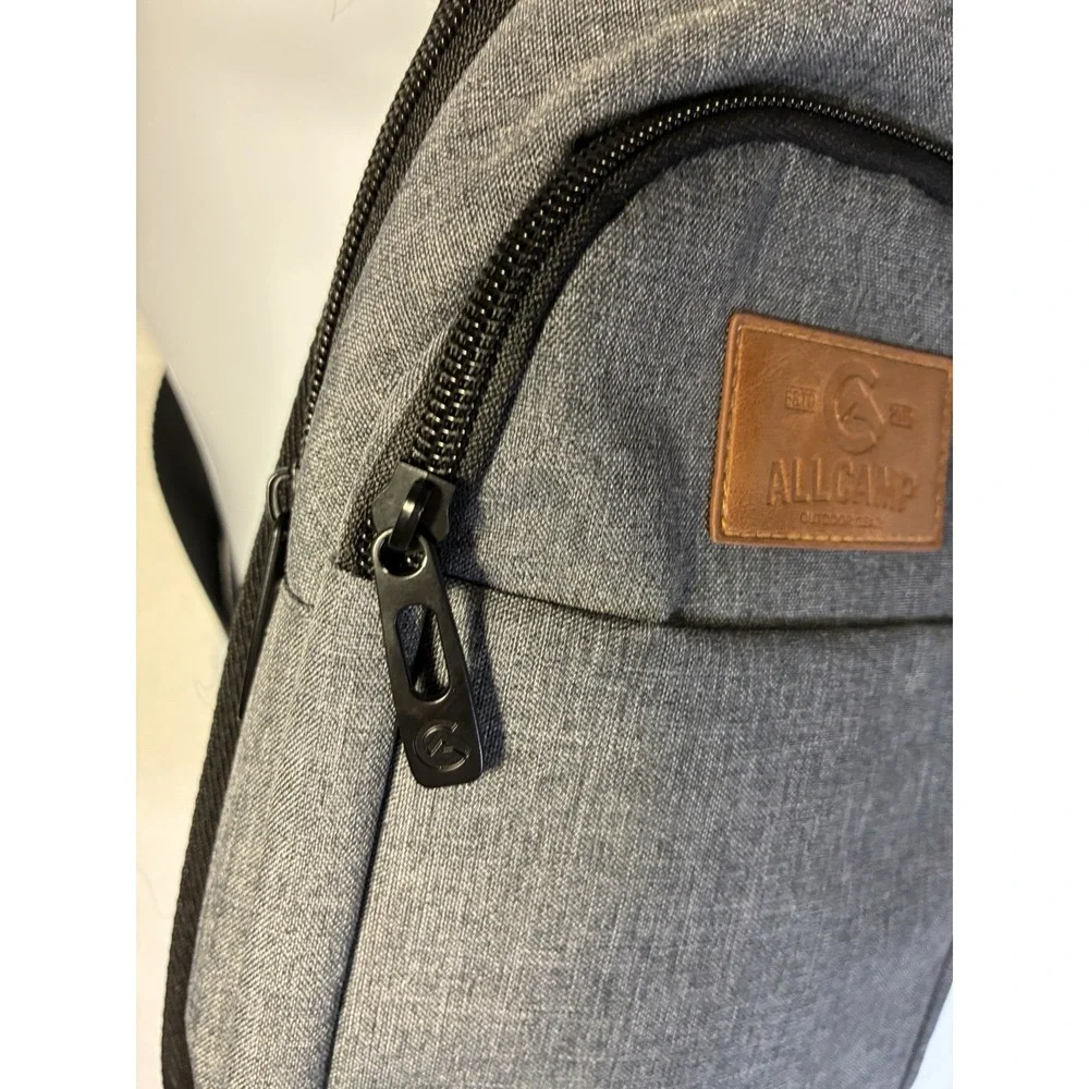 ALLCAMP Sling Bag Chest Shoulder Unbalance Gym Fanny Backpack Sack Satchel